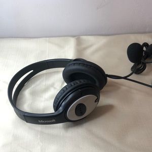 Microsoft headset with microphone USB